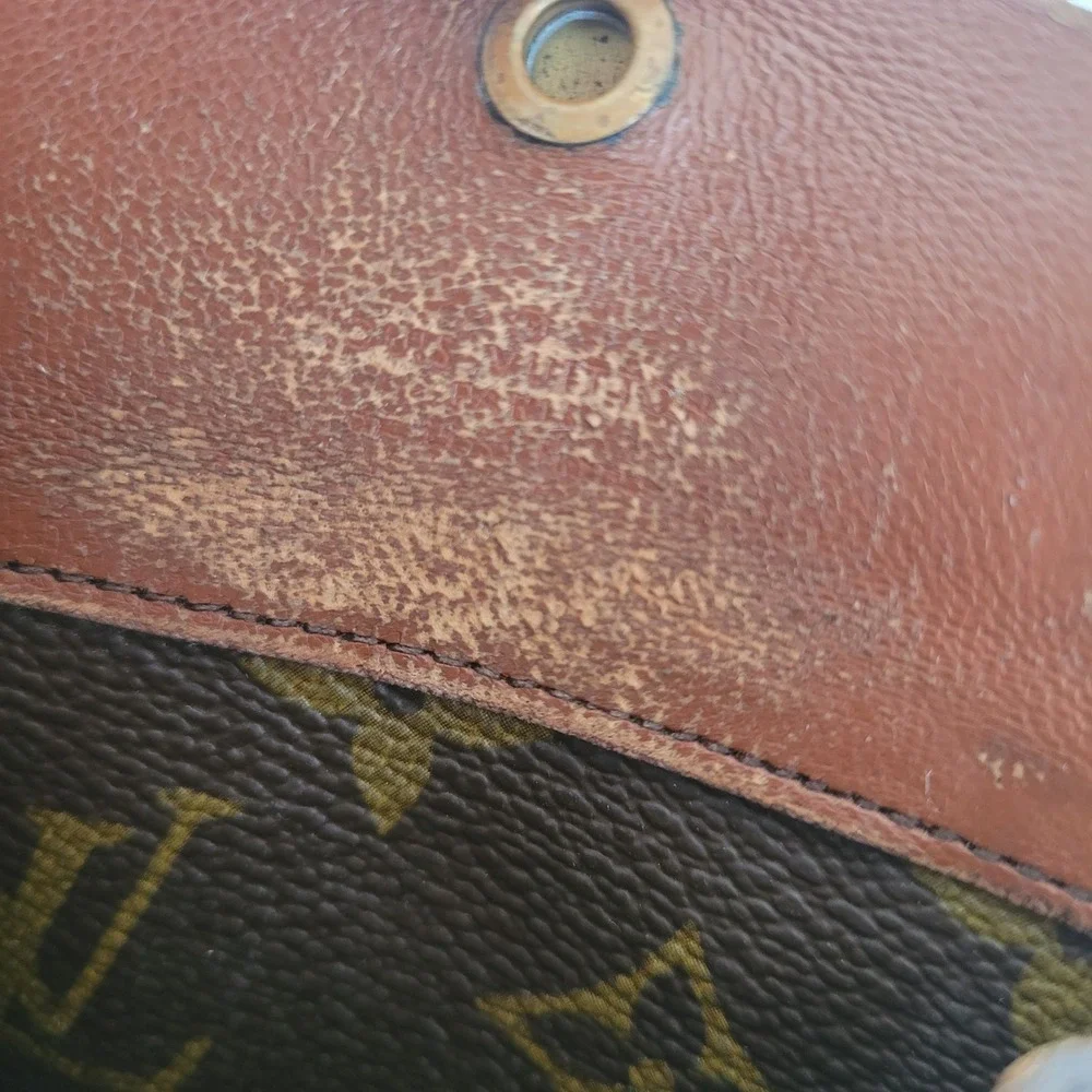 Louis Vuitton Vintage‎ Monogram Portefeuille Marco Bifold Wallet Brown 832